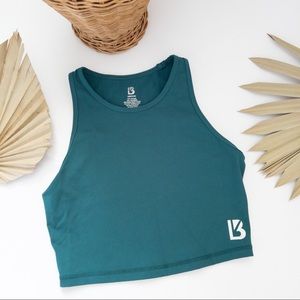 BUFF BUNNY AURORA CROP WORKOUT TOP | LAGUNA | MEDIUM